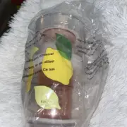 Kate Spade Lemon Pitcher Plus 2 Cups Set 58oz New In Box