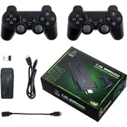 128G 10000+ 4K HDMI TV Video Game Stick Retro Gaming Console w/ 2 Remote Controller