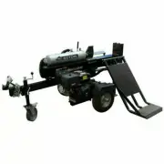 Black Diamond 50 Ton Log Splitter with Hydraulic Lifting Table Wood Splitter!