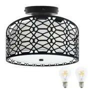 Facon RV Decorative Fabric Dinette Light Pendant Dining Table Light for Camper