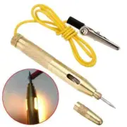 Automotive Lamp Circuit Tester Lamp Voltage DC 6V 12V 24V Copper Test Pen