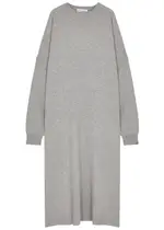Extreme Cashmere N°289 May Cashmere-blend Maxi Dress - Grey - One Size One Size