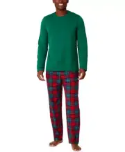 2 Pcs NWT CUDDL DUDS Flannel Cozy Lodge Holliday Pajama SET Shirt Pants Sz S