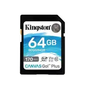 Kingston 64 Gb Canvas Go Plus Sd Memory Card