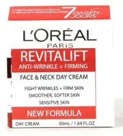 1 L'Oreal Paris 1.69 Oz Revitalift Anti Wrinkle Firming Face & Neck Day Cream