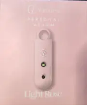 Vantamo Personal Alarm for Women, Extra Loud Double Speakers, Light Rose
