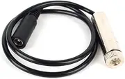 DC Green Laser Module Industrial Laser Module, Adjustable Focal Length line Length 19.7 ″/50cm DC Plug Diameter 12mm Traverse (traverse-1pack)