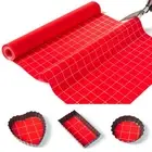 Silicone Baking Mat Roll 16IN*5FT Free Cutting, Non-Slip Pastry Mat, Non-Stic...