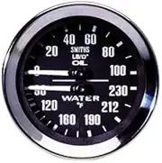 Smiths Dual Temperature/Oil Gauge
