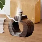 Wood Crafts Backflow Incense Burner Stick Holder Waterfall Incense Cones