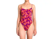 DOLCE&GABBANA Plunging Back One-Piece Swimsuit Size 5 (Extra Large)
