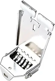 ERINGOGO Premium String Banjo Tailpiece Durable Metal Accessory for Guitar Chrome Finish User Friendly Design Replacement Part for Banjo Enthusiasts