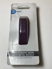 ONN Replacement Band Metal Buckle For Fitbit Flex Purple