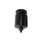 Aeroflow Billet Universal Remote Brake/Clutch Reservoir Black Finish