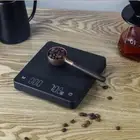 Digital Coffee Scales Mini Espresso Scale Rechargeable Multi-mode Kitchen Scale