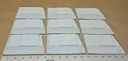 Dixie Narco Bev Max model 5591 3561 & 2145 plastic shims - qty 9 for 1 price New