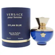 Dylan Blue by Versace for Women - 3.4 oz EDP Spray