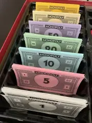 Monopoly Game Replacement Monopoly Money