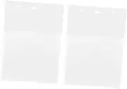 HOODANCOS Plastic Wall File Holder 2pcs Wall Mount Document Holder Magazine Display Bag for Living Room Space-Saving Organizer
