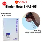 軟線圈筆記本 VIS-1 活頁夾筆記 BNA05-03