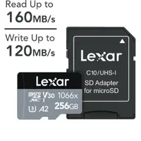 在飛比找友和YOHO優惠-Lexar MicroSDXC 1066x UHS-I 記憶