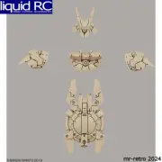 BanDai BAS5057811 30mm Close Quarters Combat 1/144 Option Armor for Portanova