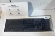 iHome Full-sized Black Bluetooth Keyboard Mac PC Compatible Wireless New