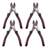 (Pack of 4) Husky 7" inch Diagonal Cutting Pliers
