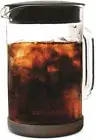 Primula PCBBK-5351 Pace Cold Brew Coffee Maker, 1.6 Quart, Clear