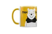 Winnie the Pooh Faces Inner Two Tone Mug (Yellow/White) (One Size)