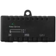 2X Poe Splitter Poe Injector Rj45 Dc 5.5mm x 2.1mm Input Passive Poe7620