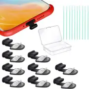 USB C-Type anti Loss Dust Plugs, USB C-Type Port Silicone Dust Covers