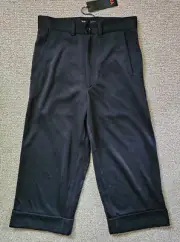 Y-3 ADIDAS YOHJI YAMAMOTO 3 Stp turn up Track Pant Hose Gr.S (36) Neu