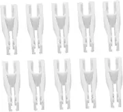 30pcs Car Fuse Clip Fuse Pliers Relay Removal Pliers Automotive Fuse Puller Fuse Puller Tool for Car Relay Puller Car Automobile Fuse Clip Tool Auto Fuse Puller White Plastic