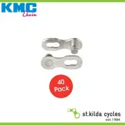 KMC Bike Chain - Connecting Link 10 Speed Workshop Box (40 pieces) Silver