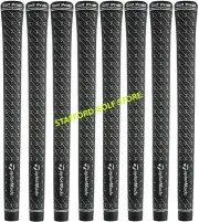 TaylorMade Qi35 Golf Pride Z-Grip Black/Silver 52g Standard CORE 60R – Set of 8