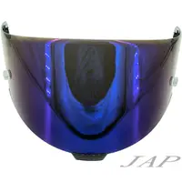 在飛比找蝦皮商城優惠-KYT TTC T-COURSE電鍍藍色 全罩原廠專用鏡片 