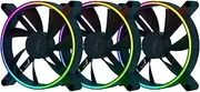 Razer Kunai Chroma Hydraulic RGB LED PWM Performance Fan (140mm)- Hydraulic aRGB PC Fans (Quiet, Powerful, Connect up to 8 Fans, PWN Fan Controller Support, Chroma aRGB) 3 Fans