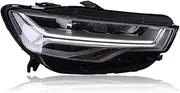 Car Accessories Headlight Assembly LED Lights Lamp DRL Signal Plug And Play Daytime Running Compatible With A6L 2012-2019