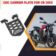 "CNC CARRIER PLATE, BLACK" FIT FOR HONDA CB 200X