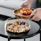Glass Food Storage Containers with Lid Candy Jars Home Kitchen Storage