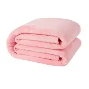 Fleece Blankets, Super Soft Flannel Size Blanket for Bed, Luxury Queen Pink