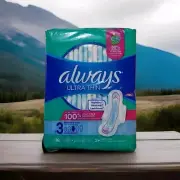 Always Ultra Thin Feminine Pads w/ Flexi-Wings Size 3 Extra Long Super 38Ct Pack