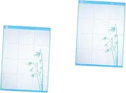 2 Pcs Sewing Mat A3 Self-Cutting Pad Quilting Ruler for Crafts Quilting Scrapbooking