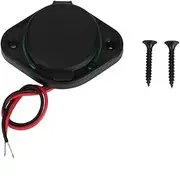 3 1A Dual USB Power Socket Adapter Charging Mount for Car ATV UTV Caravans with LED Indicator Universal for 12 24V Motorcycle Boat Station Wagon Travel Trailer Compatible with