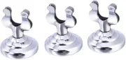 3Pcs Stainless Steel Menu Stand Portable Table Number Holder Place Card Holder for Restaurants Weddings and Events Tabletop Display for Menus and