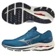 MIZUNO WAVE INSPIRE 18 WAVEKNIT 男鞋 慢跑 4E超寬楦 支撐型 避震 藍【運動世界】J1GC222214