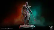 Anubis Ritual Casting Statue 3D Print Unpainted Unassembled