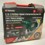 PARKSIDE Cordless Jigsaw and reciprocating Saw PSSA 20-Li A1 X20V