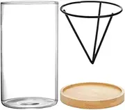 Generic Avocado Tree Growing Kits - 3 Cases Various Planting Culture Device Tray | Easy Seed Sprout Starter | Avocado Seed Starter Vase Glass Plant Pot | Glass Propagation Plant Pot Growing Vase